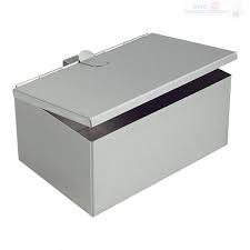 Aschensammler 21x14x9cmh + Deckel 